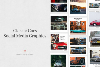 Classic Cars Instagram Posts