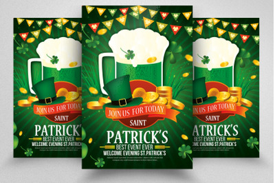 Saint Patrick Day Flyer Template