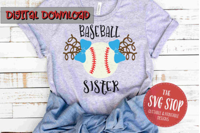 Download Download Baseball Sister -SVG, PNG, DXF Free - Best Cricut ...