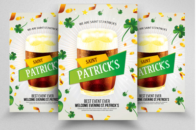 Saint Patrick Day Flyer Template