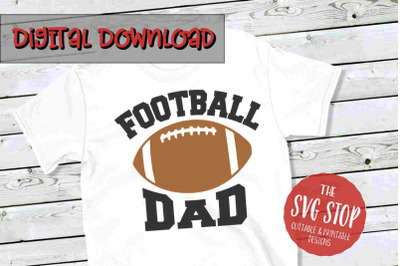 Football Dad 3-SVG, PNG, DXF