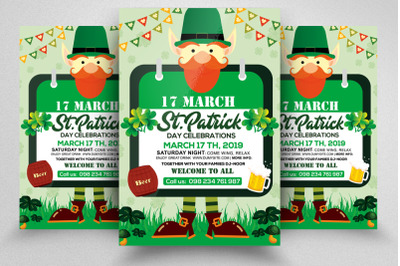 St. Patricks Day Flyer Template