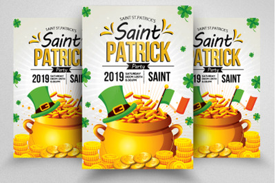 Saint Patrick Day Flyer Template