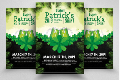 St. Patricks Day Flyer Template