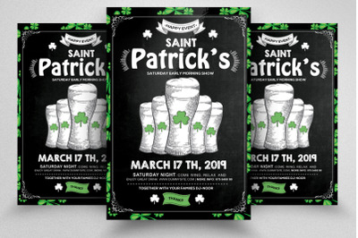 St. Patricks Day Flyer Template