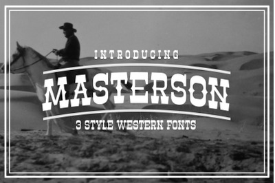 Masterson Font Family