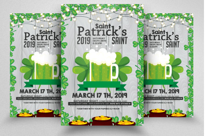 St. Patricks Day Flyer Template