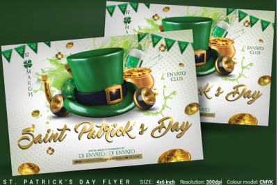 St. Patrick&#039;s Day Flyer And Poster