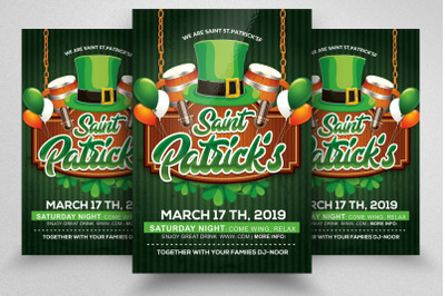 St. Patricks Day Flyer Template