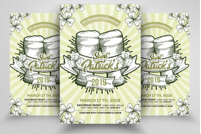 St. Patricks Day Flyer Template