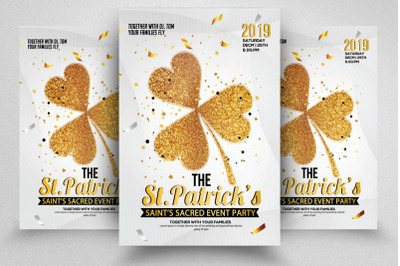 Saint Patrick Day Flyer Template