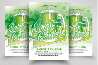 St Patricks Day Flyer