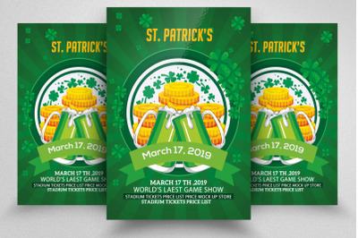 St. Patricks Day Flyer