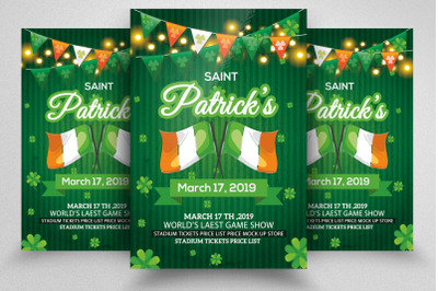 St. Patricks Day Flyer