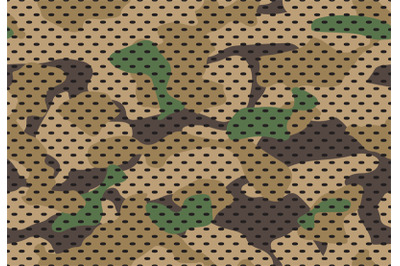 Army camouflage pattern. Military camouflaged fabric texture print&2C; ca