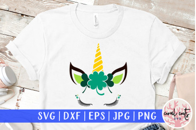 St. Patrick&#039;s Day Unicorn - St. Patrick&#039;s Day SVG EPS DXF PNG