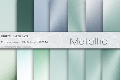 Metallic Digital Papers, Metallic background