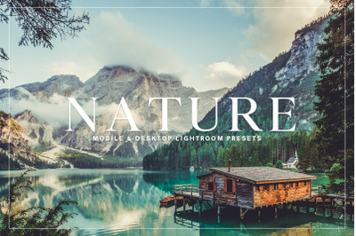 Nature Mobile &amp; Desktop Lightroom Presets Collection