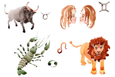 Horoscope Watercolor png