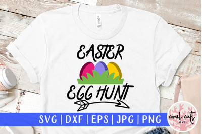 Easter egg hunt - Easter SVG EPS DXF PNG Cutting File