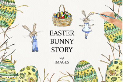 Easter Bunny Story Set