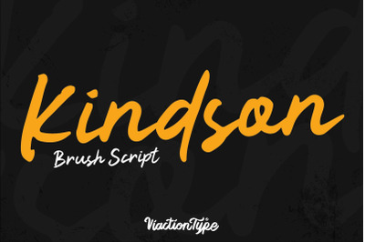 Kindson Brush Script