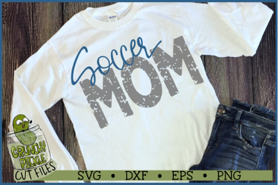 Soccer Mom &amp; Bonus Team Mom SVG