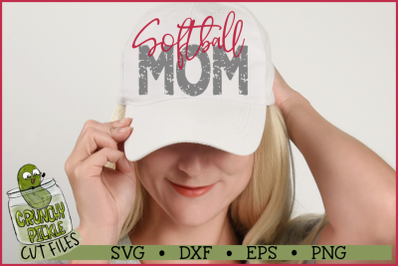 Softball Mom &amp; Bonus Team Mom SVG