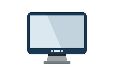 Computer monitor icon