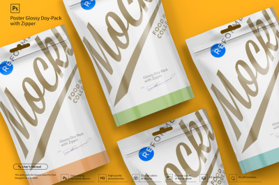 Download Glossy Paper Bag Mockup Halfside View Yellowimages