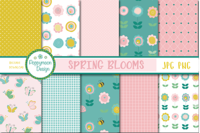 Spring blooms paper