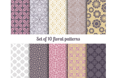 Pastel flowers backgrounds