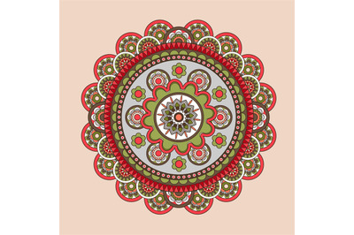 Vector mandala