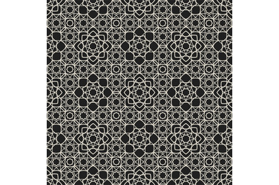 Ornamental arabic seamless pattern