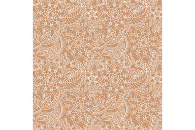 Seamless paisley background