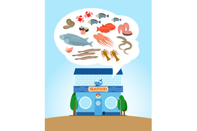 Seafood store