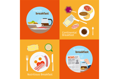 Continental and French Breakfast concepts