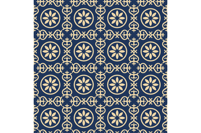 Bicolor vintage pattern