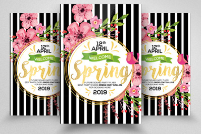 Spring Festival Flyer Template