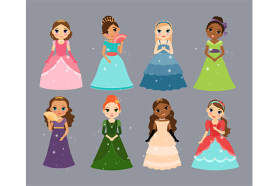 Beautiful princesses.