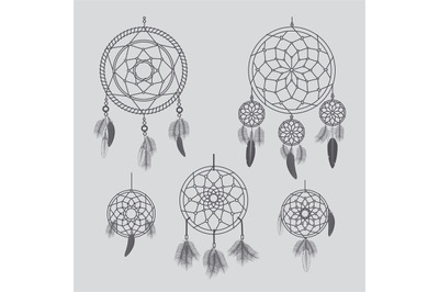 Vector dream catcher