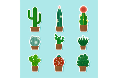 Cactus Vector Icons