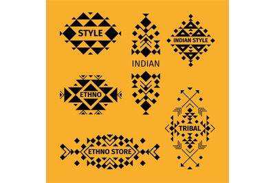 Tribal logo set