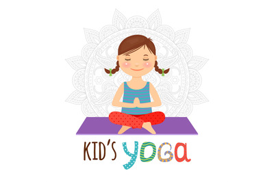 Kid yoga logo