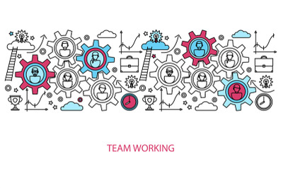 Business people teamwork concept