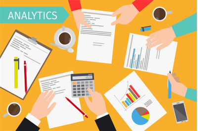 Business analytics and financial audit