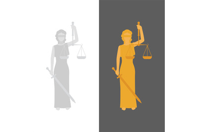 Lady Justice or Justitia