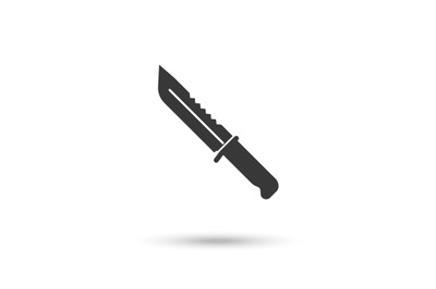 Knife icon vector