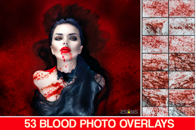 53 BLOOD Photo overlays Halloween