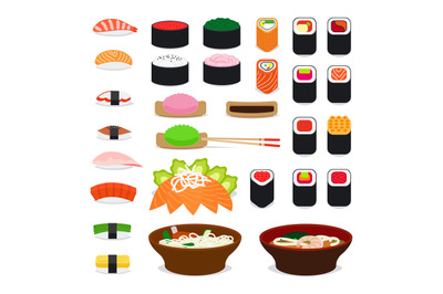 Asia food icons